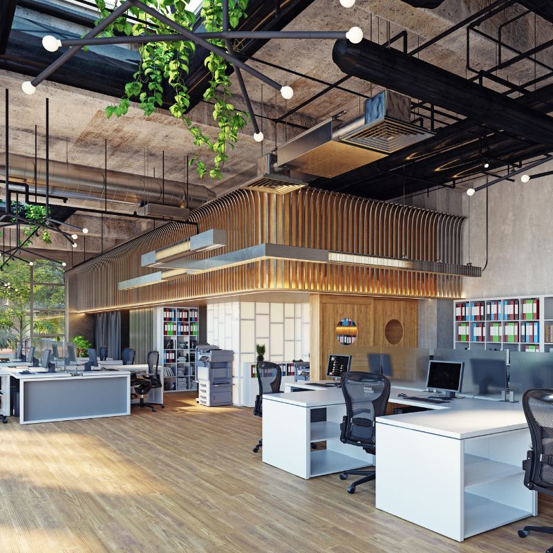 commercial office interior