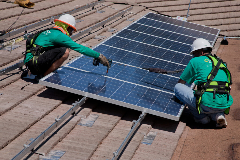 solar panel repair