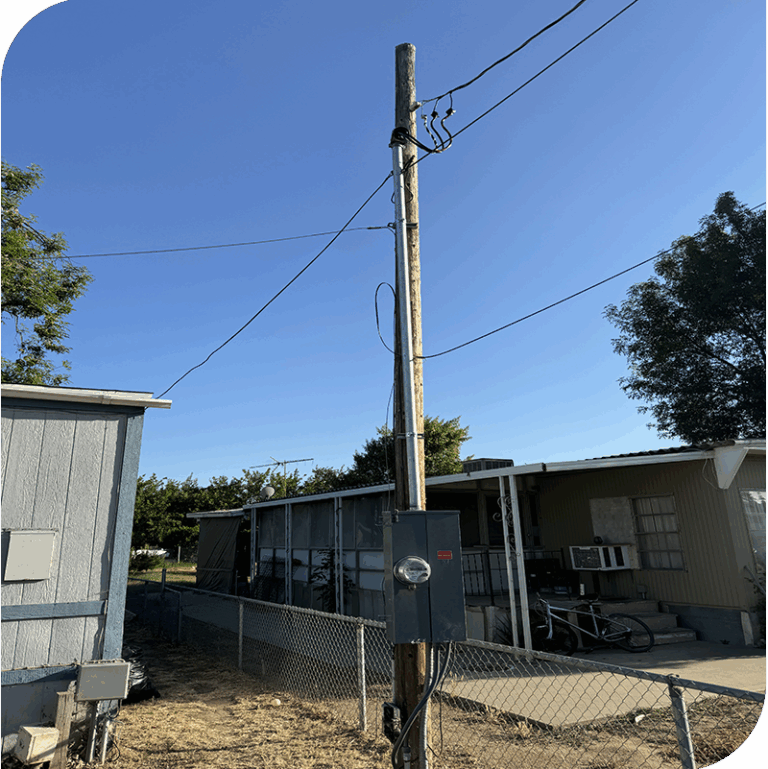overhead electrical panel upgrade